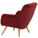 Fauteuil Saku Tissu - Tissu Scara: Bordeaux