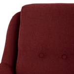 Fauteuil Saku geweven stof - Geweven stof Scara: Bordeaux