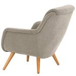 Fauteuil Saku Tissu - Tissu Scara: Argenté