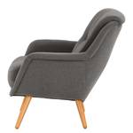 Fauteuil Saku Tissu - Tissu Scara: Gris foncé