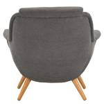 Fauteuil Saku Tissu - Tissu Scara: Gris foncé