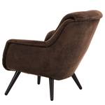 Fauteuil Saku Tissu - Microfibre Afua: Marron café