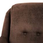 Fauteuil Saku Tissu - Microfibre Afua: Marron café