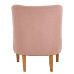 Fauteuil Tillet Tissu - Tissu Bouclé Nola: Rose