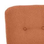 Fauteuil Tillet geweven stof - Bouclé Stof Nola: Roest