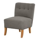 Fauteuil Tillet Tissu - Tissu Bouclé Nola: Gris foncé