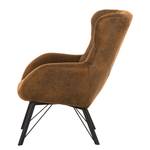 Fauteuil Newfield Microvezel Afua: Bruin