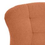 Fauteuil Newfield Tissu - Tissu Bouclé Nola: Rouille