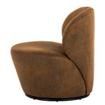 Fauteuil Mohim Microfibre Afua: Marron