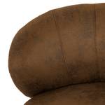 Fauteuil Mohim Microfibre Afua: Marron