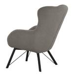 Fauteuil Newfield Tissu - Tissu Bouclé Nola: Gris foncé