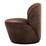 Fauteuil Mohim Microvezel Afua: Koffiebruin