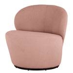 Fauteuil Mohim Bouclé Stof Nola: Roze