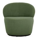 Fauteuil Mohim Bouclé Stof Nola: Antiek groen