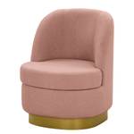 Sessel Chanly Bouclé Stoff Nola: Rosa