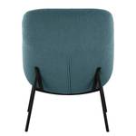 Fauteuil Tantia Bouclé Stof Nola: Blauw