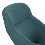 Fauteuil Tantia Bouclé Stof Nola: Blauw