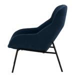 Fauteuil Tantia Tissu Scara: Bleu marine