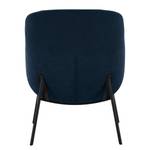 Fauteuil Tantia Tissu Scara: Bleu marine