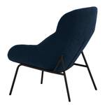 Fauteuil Tantia Tissu Scara: Bleu marine