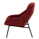 Fauteuil Tantia Geweven stof Scara: Bordeaux