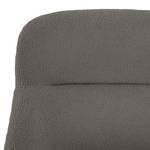 Fauteuil Tantia Tissu Bouclé Nola: Gris foncé