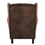 Oorfauteuil Luro Microvezel Afua: Koffiebruin