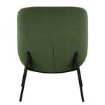 Fauteuil Tantia Bouclé Stof Nola: Antiek groen