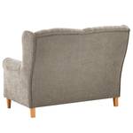 2-Sitzer Sofa Luro Webstoff Scara: Silber