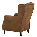 Oorfauteuil Luro Microvezel Afua: Bruin