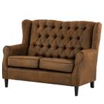 2-Sitzer Sofa Luro Microfaser Afua: Braun