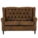 2-Sitzer Sofa Luro Microfaser Afua: Braun