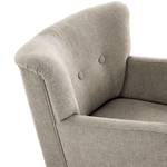 Fauteuil Bumberry avec accoudoirs Tissu Scara: Argenté