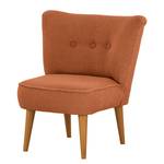 Fauteuil Bumberry Bouclé Stof Nola: Roest