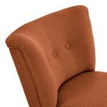 Fauteuil Bumberry Tissu Bouclé Nola: Rouille