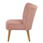 Fauteuil Bumberry Tissu Bouclé Nola: Rose