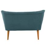 2-Sitzer Sofa Bumberry Bouclé Stoff Nola: Blau