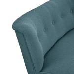 2-Sitzer Sofa Bumberry Bouclé Stoff Nola: Blau