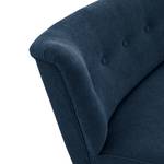 2-Sitzer Sofa Bumberry Webstoff Scara: Marineblau