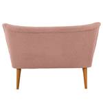 2-Sitzer Sofa Bumberry Bouclé Stoff Nola: Rosa