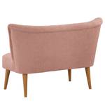 2-Sitzer Sofa Bumberry Bouclé Stoff Nola: Rosa