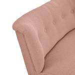 2-Sitzer Sofa Bumberry Bouclé Stoff Nola: Rosa