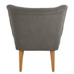 Fauteuil Bumberry Tissu Bouclé Nola: Gris foncé