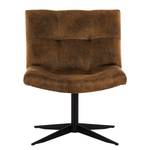 Fauteuil Mandes Microfibre Afua: Marron