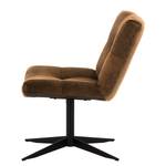 Fauteuil Mandes Microfibre Afua: Marron