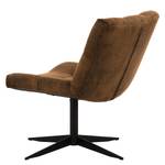 Fauteuil Mandes Microfibre Afua: Marron