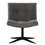 Fauteuil Mandes Platweefsel Tora: Grijs