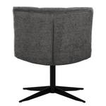 Fauteuil Mandes Platweefsel Tora: Grijs