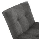 Fauteuil Mandes Platweefsel Tora: Grijs