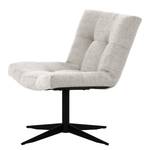 Fauteuil Mandes Platweefsel Tora: Steengrijs